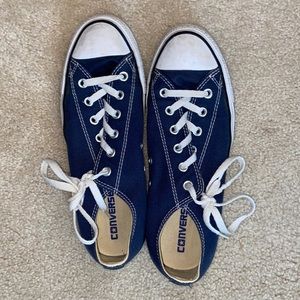 Navy Converses